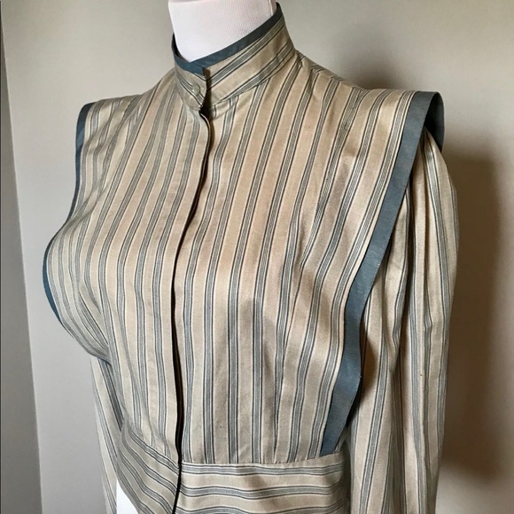 80s Handmade Apron Front Top - Picture 2 of 9